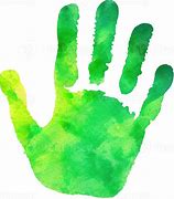green hand